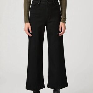 Paige Aneesa Washed Black Jeans